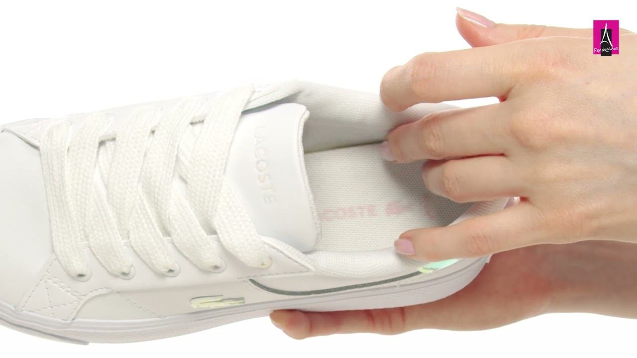 3905466 Видеообзор I Женские кеды LACOSTE ZIANE PLATFORM 124 1 CFA