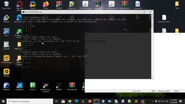 Python Tutorial For Beginners :Math Operators смотреть онлайн