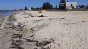 Пляж Красная гвоздика город Бердянск