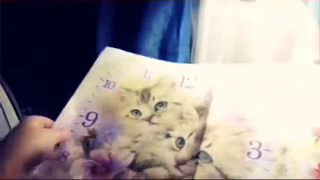 Открываем часы | Decoupage Clock смотреть онлайн