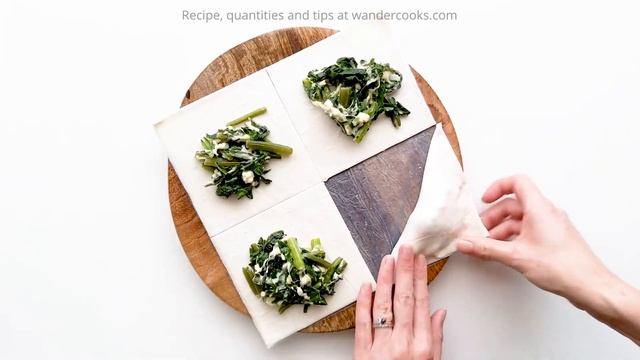 Easy Spinach & Feta Cheese Triangles смотреть онлайн
