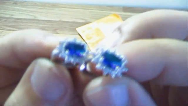 Xaricdən mallar sifariş №68 Mavi qaşlı gümüş dəst Aliexpress com, Посылки из китая смотреть онлайн