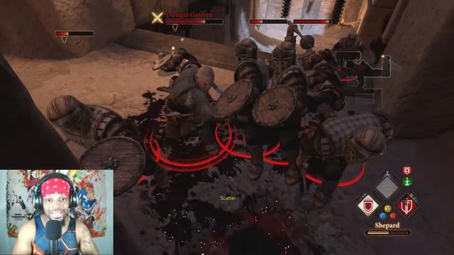Hawke Vs Dougal Gavorn - Warrior Tank Build - Solo Nightmare - Dragon Age 2 смотреть онлайн
