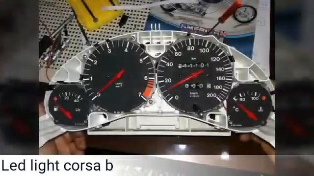 Opel Corsa B led смотреть онлайн