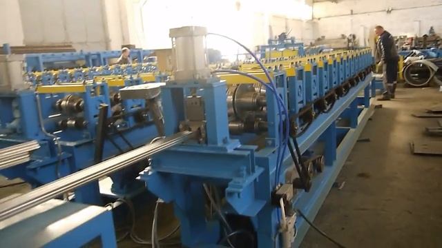 Автоматизированная линия для производства профиля гипсокартона КНАУФ смотреть онлайн