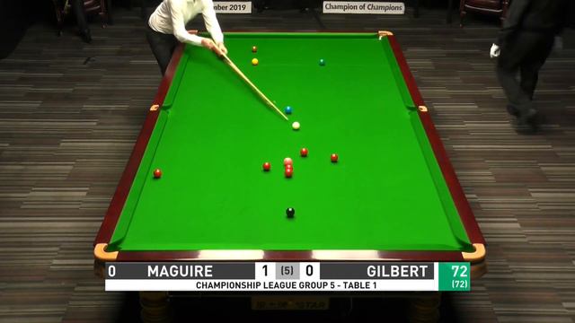 Snooker's 147th MAXIMUM from David Gilbert in 2019 Championship League Snooker смотреть онлайн