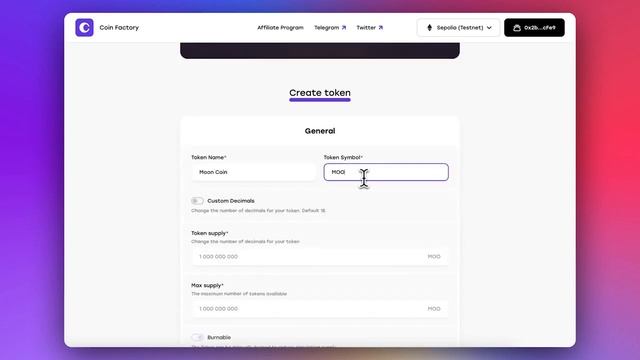 CREATE YOUR OWN TOKEN IN 30s смотреть онлайн