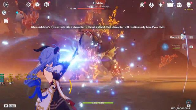 Genshin Impact - Ayaka vs. Azhdaha Boss Fight - 0 Damage Taken (with 1 support character) смотреть онлайн