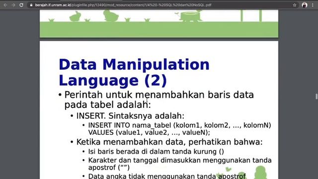 Big Data cp 5 SQL dan NoSQL смотреть онлайн