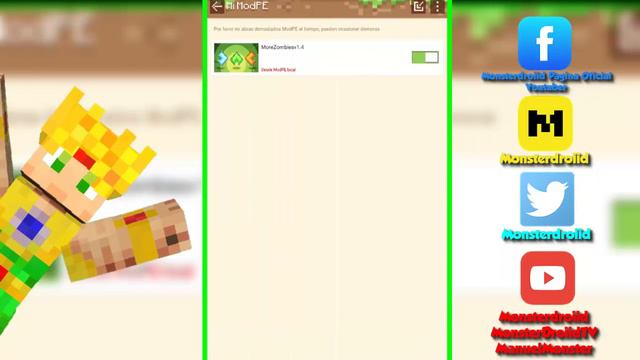 SOPORTE PARA MODS! - MCPE Master para Minecraft PE - - Apps Para Pocket Edition смотреть онлайн