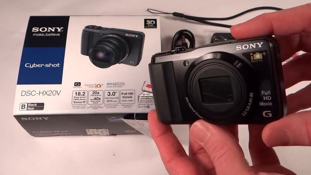 Sony Cybershot DSC-HX20V Unboxing and Overview (HD) смотреть онлайн