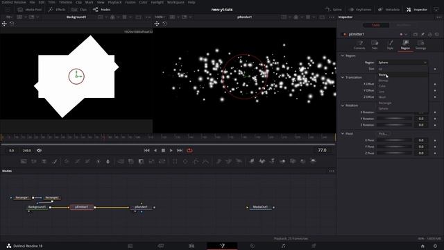 Fusion Basics Tutorial 06 - Particle Emitter Node смотреть онлайн