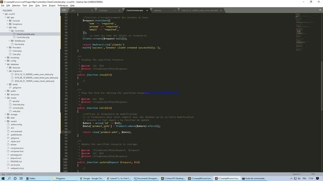 laravel mysql crud смотреть онлайн