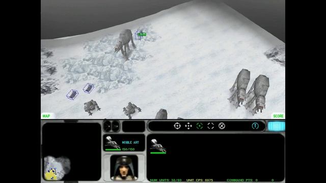 Star Wars: Force Commander - Mission 6 (Part 1 of 2) Cold Vengence смотреть онлайн