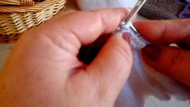 Как соединить планки при вывязывании застёжки "внахлёст" смотреть онлайн