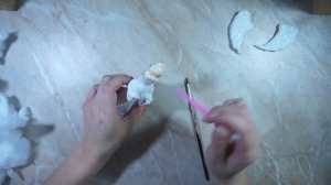 Ватная игрушка Ангел. Мастер класс