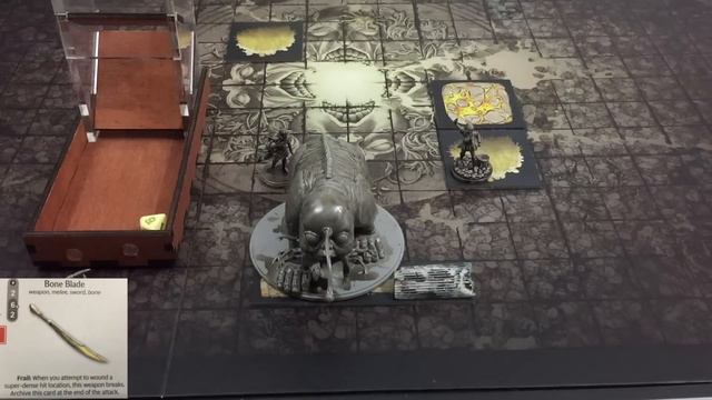 Gorm Lvl1 Full Solo Gameplay (Kingdom Death: Monster) - Part 2 (Hunt & Showdown Phases) смотреть онлайн