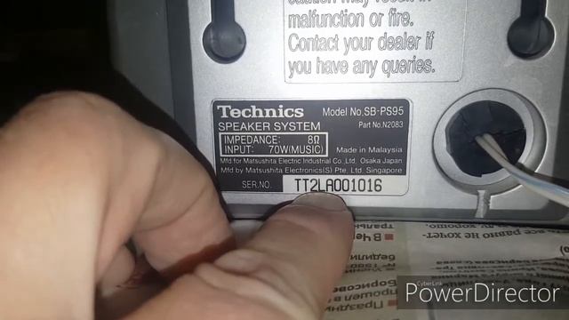 Разбираем колоночки Technics.№322 смотреть онлайн