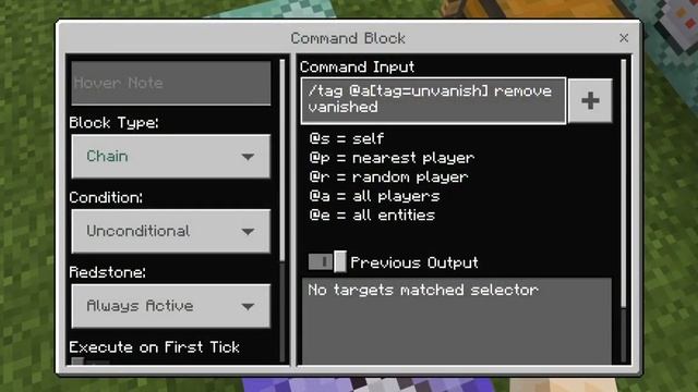 How To Make /vanish Command In Minecraft Bedrock Edition! (Command Block Tutorial #2) смотреть онлайн