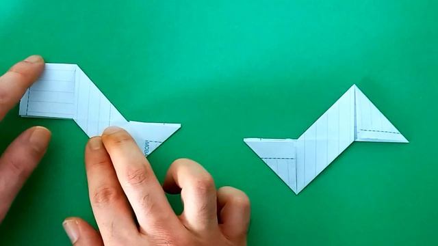 HOW TO MAKE A PAPER NINJA STAR (shrunken) origami смотреть онлайн