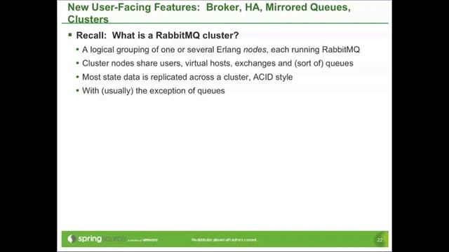What's New in RabbitMQ—June 2012 Edition смотреть онлайн