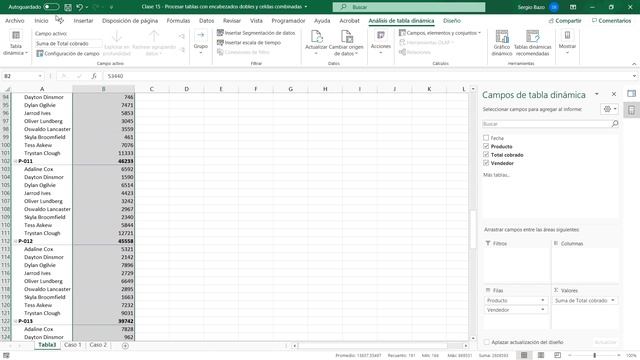 Curso GRATUITO de POWER QUERY | Parte 15 | Procesando TABLAS DE EXCEL con CELDAS COMBINADAS смотреть онлайн