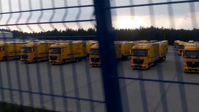 Польша г.Бытув Drutex свой автопарк смотреть онлайн