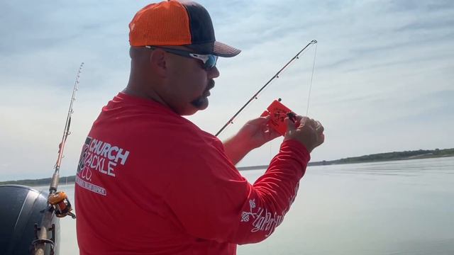 Catfishing with Church Tackle TX-12 mini planer board. Chasin’ Cats Guide Service смотреть онлайн