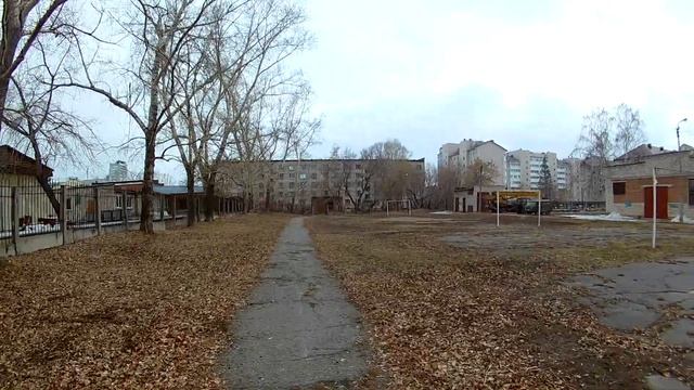 Пробежка с экшн камерой Eken H9 тест стабилизации