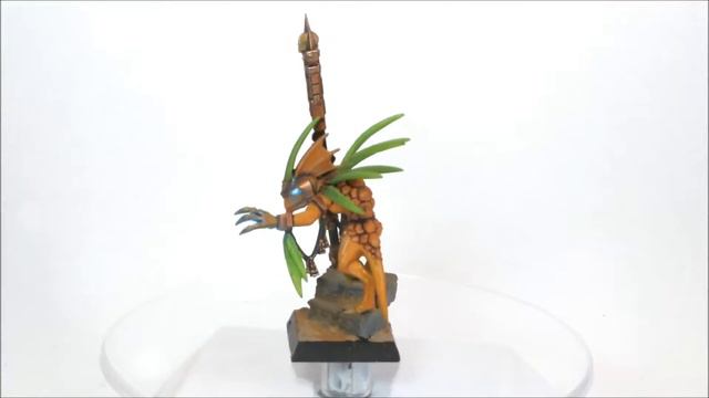 Warhammer Fantasy Lizardmen Skink Priest 360 Spin смотреть онлайн