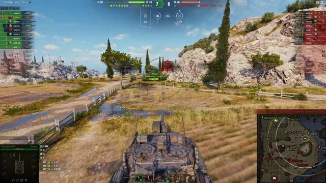 World of Tanks Leopard 1 4.9 K dmg смотреть онлайн