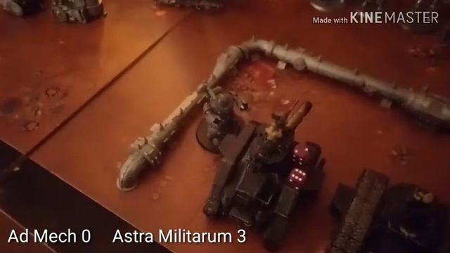 Adeptus Mechanicus vs Astra Militarum (Cadian), Warhammer 40k Battle Report. смотреть онлайн