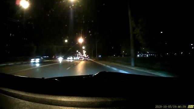 SilverStone F1 NTK-60F Taxi II пример видео НОЧЬ