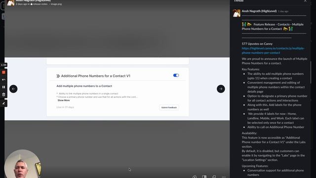 New Feature Alert Multiple Phone Numbers for Contacts ? смотреть онлайн