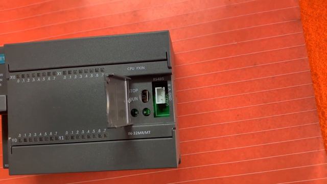 FX1N LE1N 32MR 16 NPN Input 16 Relay output 24v plc controller GX Developer GX Works2 смотреть онлайн