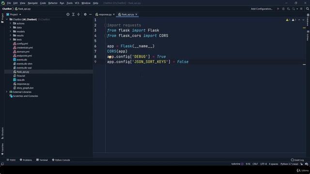 Learn To Build Incredible AI Chatbots Using RASA (9 FLASK API Part 1) смотреть онлайн