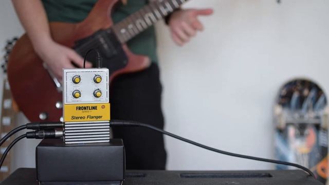 Frontline Series II Stereo Flanger Demo x P90s - No Talking смотреть онлайн