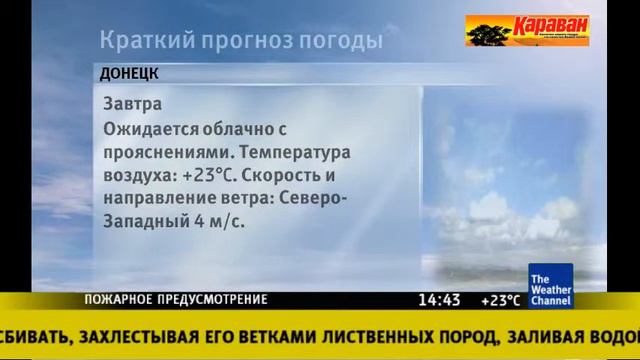 The Weather Channel - Local On The 8's - 12 мая 2019 (14:40)