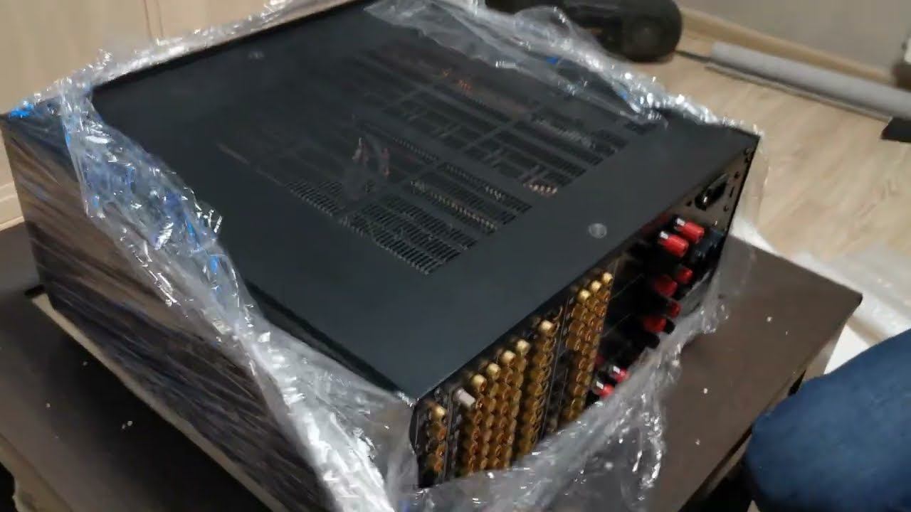 распаковка Yamaha DSP-AZ1 смотреть онлайн