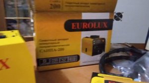 EUROLUX саипа-200. Обзор покупки полуавтомата за 4834р