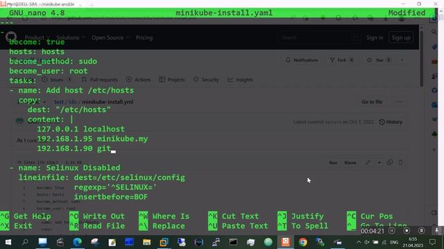 Dev-Ops с нуля на Ubuntu 22 Часть 2 ( Ansible MiniKube ) смотреть онлайн