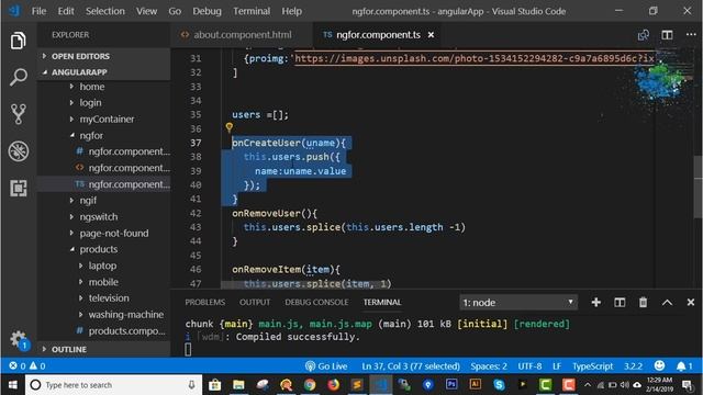 Navigating Routes Programmatically | Angular Routes | Angular 6 Tutorial in Hindi (2019) [#20] смотреть онлайн