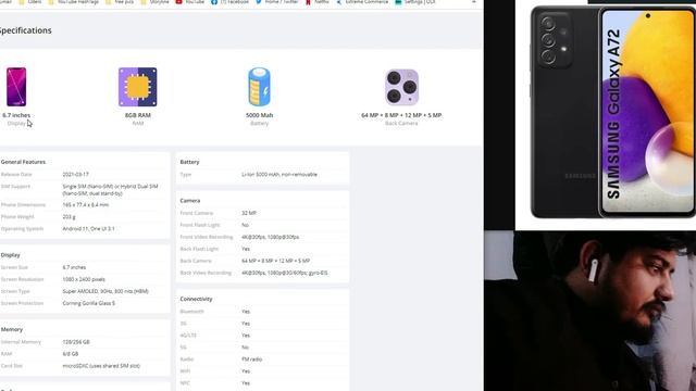 Buy Samsung Galaxy A72 Price In Pakistan