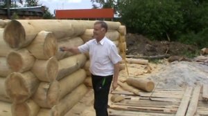 Разметка сруба