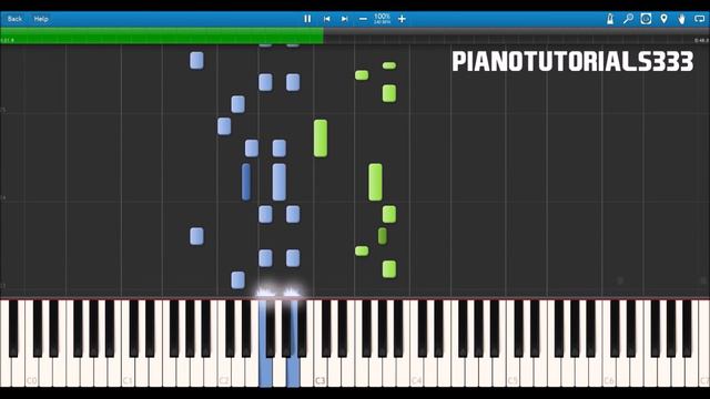Cantina Band - Star Wars (Piano Tutorial) смотреть онлайн