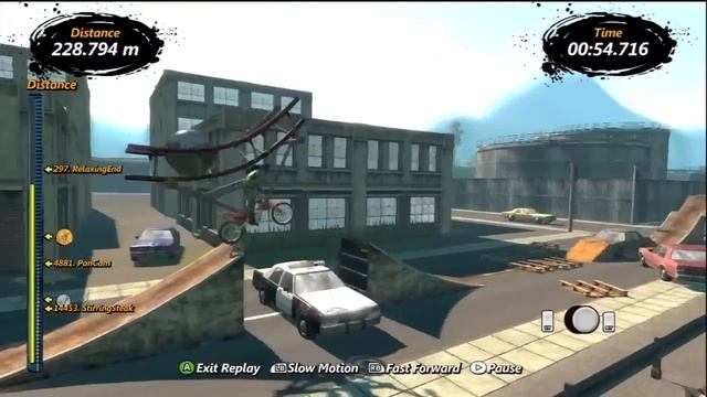 Trials Evolution: Ball of Steel 429.716 m - Skill Game Circus gameplay смотреть онлайн