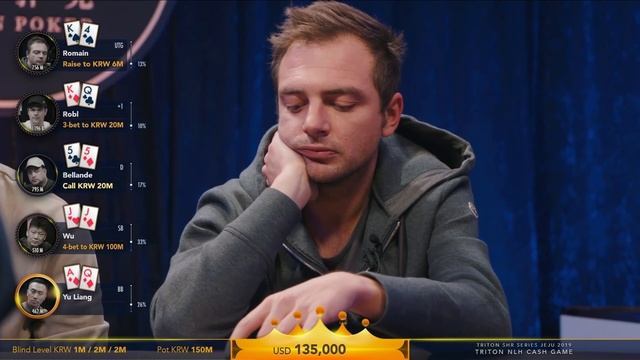 NLHE Cash Game Episode 4 - Triton Poker SHR Jeju 2019