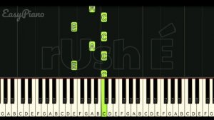 RUSH E - VERY EASY PIANO ( RIGHT HAND TUTORIAL )