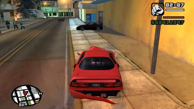 Где найти самую быструю машину в GTA san andreas смотреть онлайн