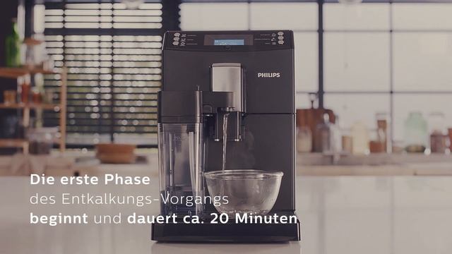 Philips Kaffeevollautomaten 4000er U. 3100er Serie: Entkalkung